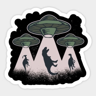 UFO DINOS Sticker